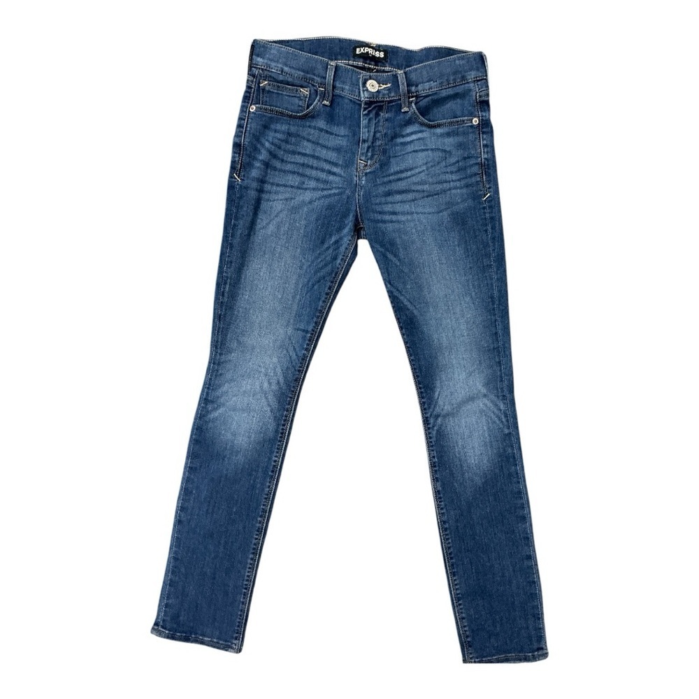 Express - EC - Super Soft Super Skinny Mid Rise Jeans Size 2